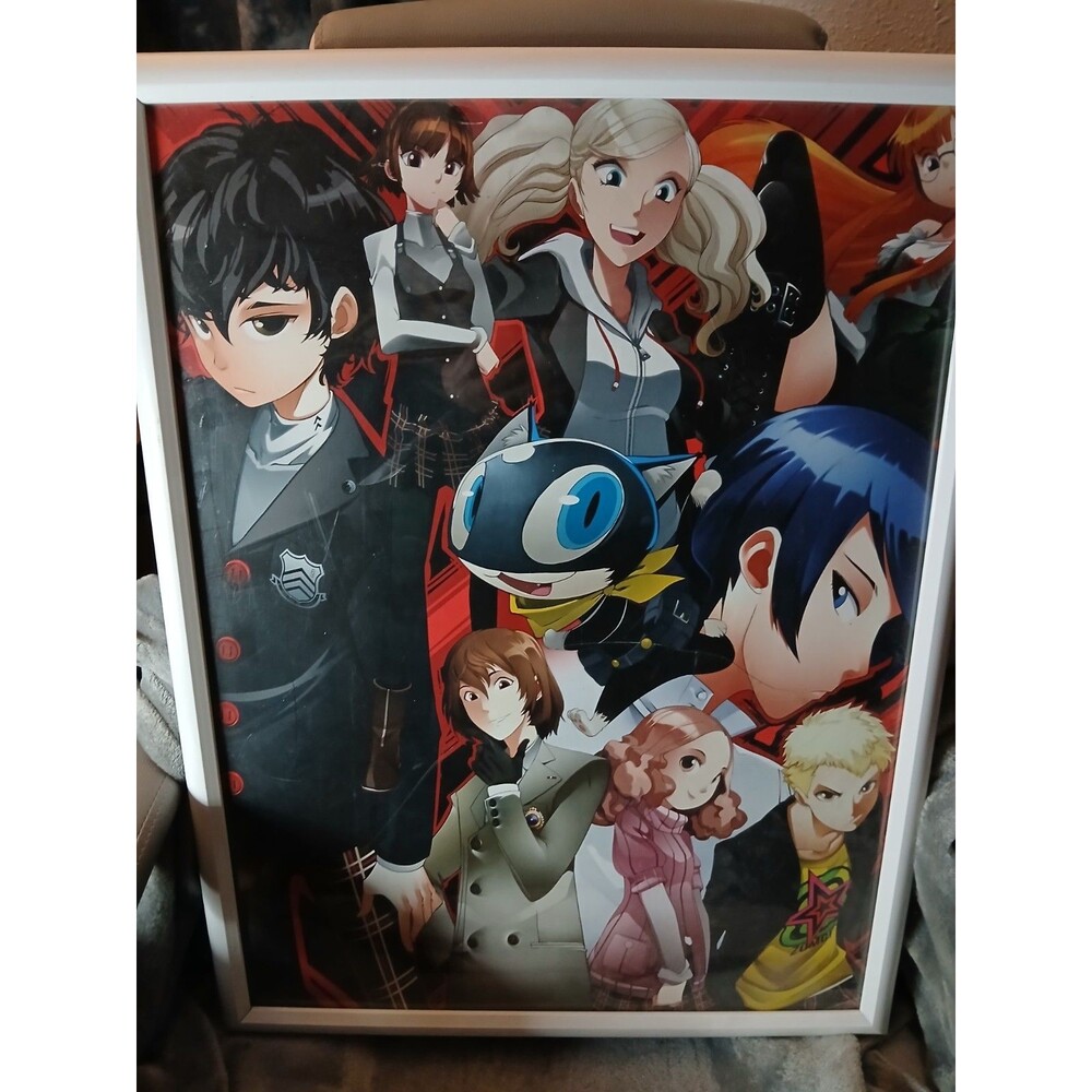 Persona 5 Poster Joker Phantom Thieves Art Print Gaming Room Wall Decor Art